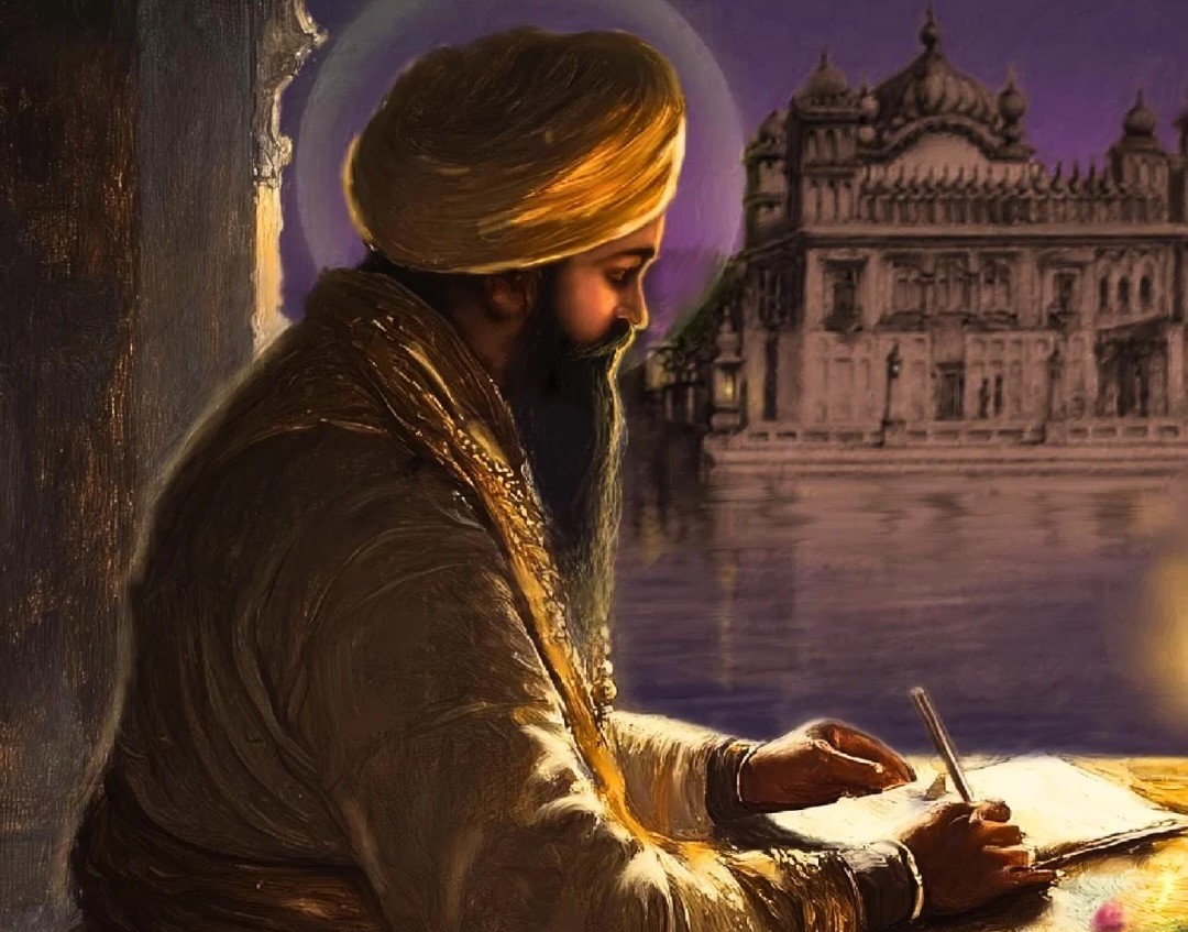 Sri Guru Arjan Dev Ji portrait