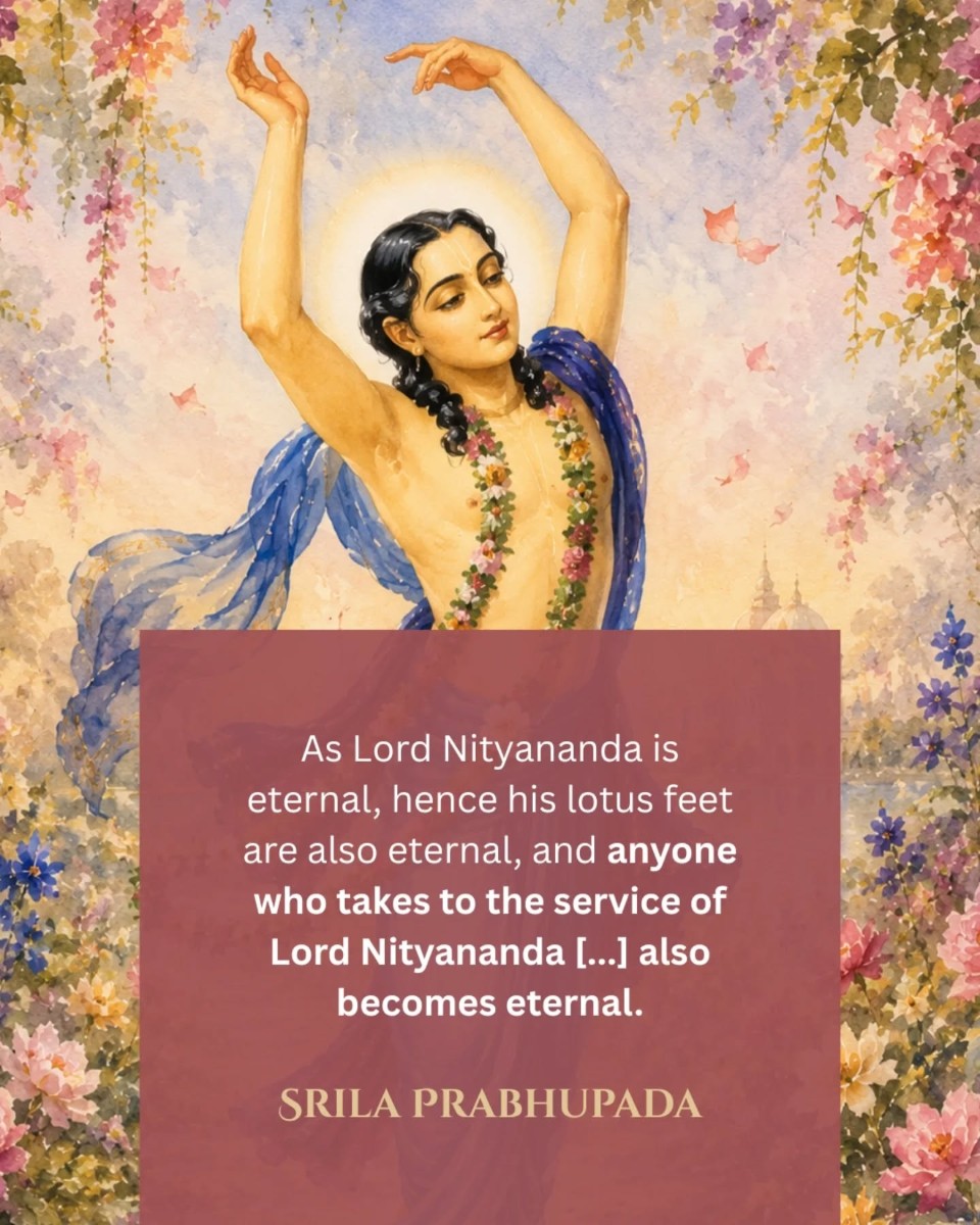 Sri Nityananda Prabhu portrait