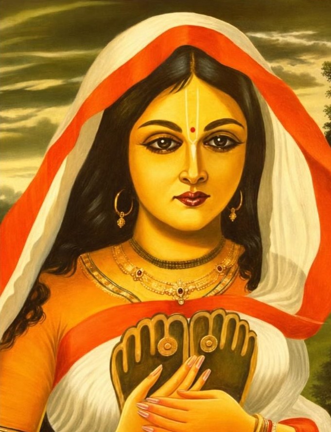 Sri Vishnupriya Devi portrait