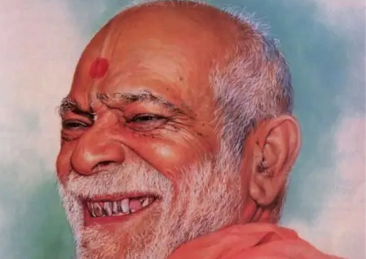 Sri Yogiji Maharaj(BAPS-4th Guru after Swaminarayn) portrait