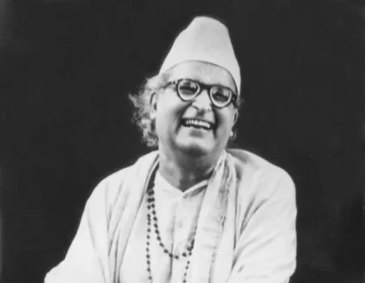Sri Dadaji Dilip Kumar Roy portrait