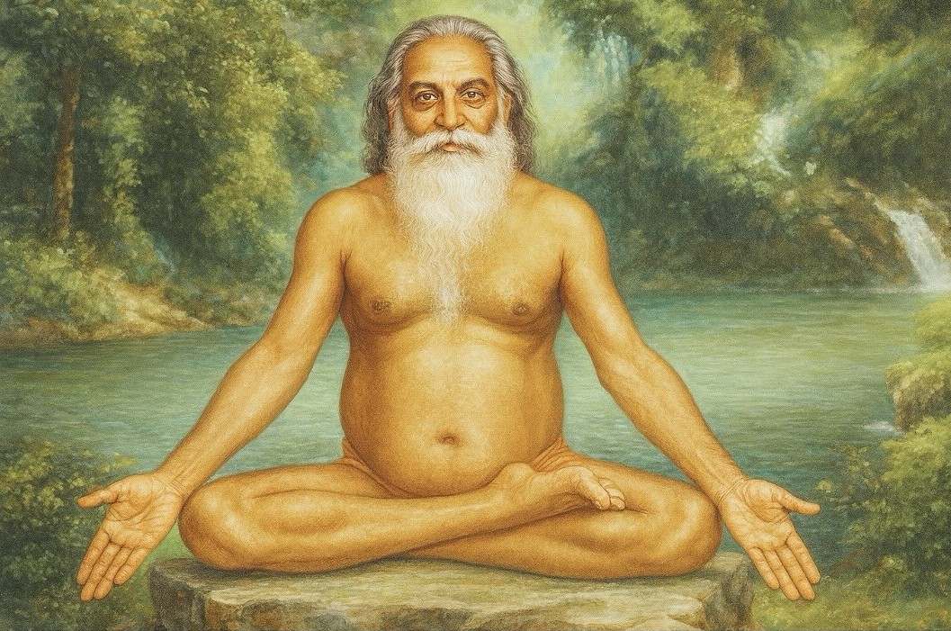 Sri Sri Sri Avatar Digambar Bhagavan Ramakrishnananda portrait