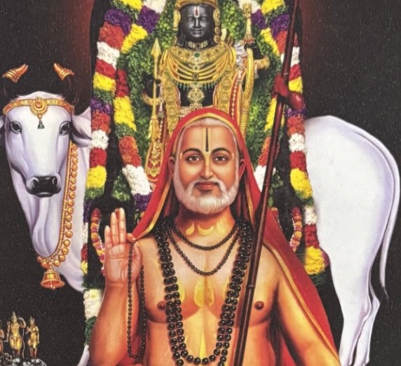 Sri Raghavendra Swamy portrait