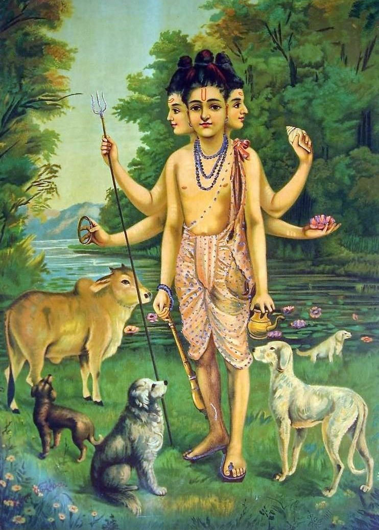 Dattatreya portrait