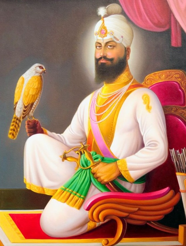 Sri Guru Hargobind Ji portrait