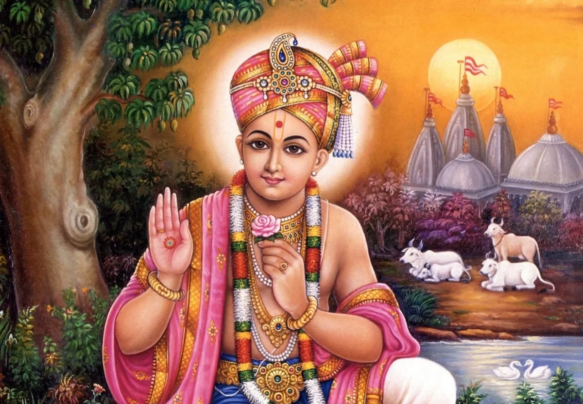 Sri Bhagavan Sri Swaminarayan portrait